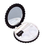 Sannysis Cartoon Biscuit Contact Lens Box Case for Eyes Care Kit (Brown)