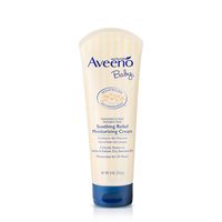 Aveeno Baby Soothing Relief Moisturizing Cream with Natural Oat Complex for Sensitive Skin, 8 oz