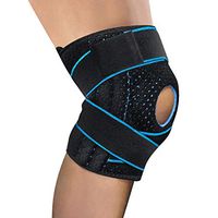 Wowcare Knee Brace, with Side Stabilizers & Patella Gel Pads for Knee Support, oint Pain Relief, Injury Recovery with Adjustable Strapping & Breathable Neoprene