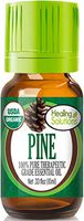 Organic Pine Essential Oil (100% Pure - USDA Certified Organic) Best Therapeutic Grade Essential Oil - 10ml