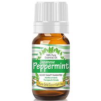 Pure Gold Japanese Peppermint Essential Oil, 100% Natural & Undiluted, 10ml