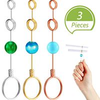 3 Pieces Crystal Double Ring Cigarette Holder, Finger Cigarette Holder Ring, Elegant Ring Cigarette Holder, Lady Smoker Cigarette Holder Ring, Crystal Cigarette Holder for Women and Men