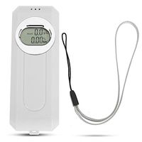 Alcohol Tester, Digital Breath Alcohol Detector Portable Alcohol Analyser Simple Operation Need 2 AAA Batteries (Not Included)