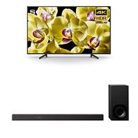 Sony XBR-65X800G 65-Inch 4K Ultra HD LED TV (2019 Model)With Z9F 3.1ch Sound bar with Dolby Atmos and Wireless Subwoofer (HT-Z9F)