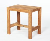 Arb Teak & Specialties Fiji Teak Shower Bench, 17.75 Inch