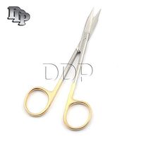 DDP SCISSORS T/C GOLDMAN FOX 13CM STRAIGHT