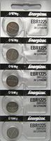 Energizer BR1225 3V Lithium Watch Battery Pack of 5