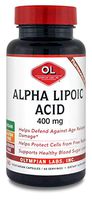 Olympian Labs Alpha Lipoic Acid 400mg, 60 Capsules (Pack of 2)