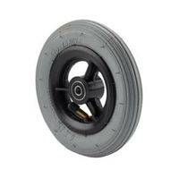 Pair of 6" Caster Tires Wheel Assemblies, Composite, Pneumatic for Powerchair Wheelchair 1044040