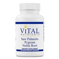 Vital Nutrients - Saw Palmetto / Pygeum / Nettle Root - Supports Healthy Prostate Function - 60 Capsules per Bottle