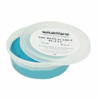 CanDo Microwavable TheraPutty Exercise Material, Blue: Firm, 6 oz