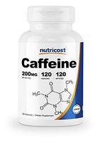 Nutricost Caffeine Pills 200mg, 120 Caps