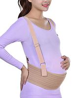 Maternity Belt - Pregnancy Support Shoulder Straps Breathable Abdominal Binder Belly Band Back Support, Abdomen Support, Adjustable - Lightweight Pregnancy Harness.