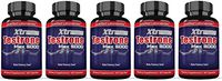 Xtreme Testrone 5000 Max Male Enhancement Increase Strength Stamina Endurance 60 Capsules Per Bottle 5 Bottles
