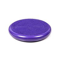 Lana Balance Rehab Cushion 33cm - Fitness Exercise Workout, Anti-Slip Surface, Relieving Back Pain, Air Stability Wobble (Color : Purple)