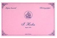 Herbin 10 Pink Blotter Sheets - 4 3/4 x 6 1/3