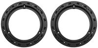Mitsubishi 2008-2015 Lancer & 2007-2016 Outlander 6 1/2" 6.5" Front Or Rear Door Speaker Adapter Spacer Rings - SAK107_55-1 Pair