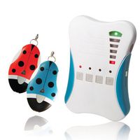 Ardi 2.4GHz Digital RF Guardian Angel, 807G2, 1 Base Unit & 2 Tag Units. Kid Tracker/Smart Direction & Distance Indicator/500M Effective Distance/Proximity Alarm Function/Mute Mode. Made in Taiwan