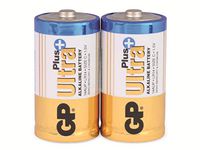 GP Batteries ULTRA PLUS ALKALINE C/LR14 Blister with 2 batteries. 1,5V, C_2-P_14AUP (Blister with 2 batteries. 1,5V For products with high use of power. Nordic Ecolabel. The most powerful GP bat.)
