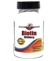 Biotin 1000mcg * 100 Caps 100% Natural - by EarhNaturalSupplements