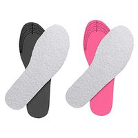 Topwon Winter Warm Shoe Wool Insole,Cut to Fit Insert - 2Pairs (Random Color)