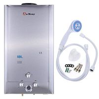 FVSTR-Minsk 18L 2GPM Propane LPG Gas Tankless Water Heater Instant Hot Water Boiler Shower - Silver