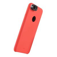 Sirui iPhone 7plus and 8plus Case W/Dual Built In Lens (18mm Wide Angle and 85mm Telephoto Lens) - Red