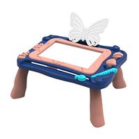 29X22CM Magnetic Drawing Board,Kingwo Portable Doodle Board Educational Learning Toy for Kids (Blue)