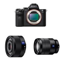 Sony a7 II Mirrorless Digital Camera w FE 35mm F2.8 and FE 24-70 F4 Lens