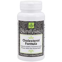 Nutrivival Cholesterol Support Specifically Formulated to Support and Maintain Cholesterol Levels Already Within Normal Range* 90 Vegetarian Capsules