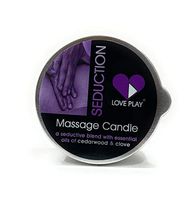Aphrodisiac Massage Candle a Romantic Blend with Essential Oils (Seduction)