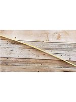 Bamboo Backed Bow Stave, Primitive Design by Build Wood Bows LLC (Bamboo/Yellowheart Straight Limb)