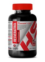 Antioxidant Supplement for Women - RESVERATROL 1200 (Natural Formula) - Resveratrol 1200mg Extra Strength - 1 Bottle 60 Capsules