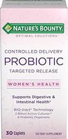 Nature's Bounty Controlled Delivery Probiotic Caplets, 30 Count