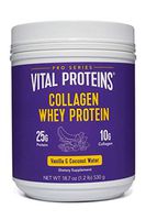 Vital Proteins Pasture-Raised, Grass-Fed Collagen Whey, Advanced Protein Utilization Formula (Vanilla Coconut), 20 oz Canister