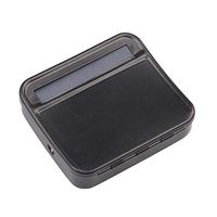 YJJ Metal Automatic Cigarette Tobacco Smoking Rolling Machine Herb Roller 70mm （ Black）