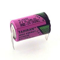Tadiran TL-5902/T iXtra Series 1/2 AA 3.6V Lithium Battery - T Terminal