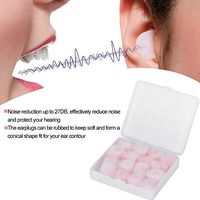 Wolfgo Protection Earplugs-Wax Cotton Noise Reduction Waterproof Earplugs Adault Child Hearing Protection Ear Plugs