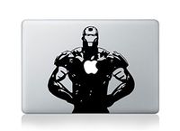 Iron Man Apple MacBook sticker decal vinyl by Mac Tatt! Customize your Macbook Laptop!