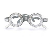 High Quality Gray Optical Lens Trial Frame Eyeglass Optometry Variety of Different size Glasses good helper trial frame by Dhoptical (60mm)