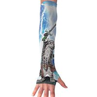 QG ZZX 3D Fun Animal Cat Unisex Compression Arm Sleeves UV Protection Performance Arm Sleeve - for Outdoor Sports Baseball,Basketball,Football (1 Pair)