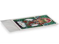 Flat 1.2 Mil Clear Cello Bags - Cello Bags 5-1/4"x7-1/2" Clear Flat Cello Bags 1.2 mil (5 Packs; 100 Bags Per Pack) - WRAPS-CA5F