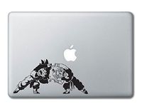Gohan Trunks Fusion Gotanks Dragonball Printed Clear Vinyl Decal Sticker Compatible with Apple MacBook Pro Air 11" 12" 13" 15" All Years Laptop Trackpad Keyboard (15" Macbook (All Models))