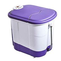 Foot Spa Bath Massager W/Motorized Rolling Massage, Heat, Wave, O2 Bubbles, Digital Temperature Control LED Display