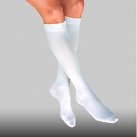 Jobst Anti-Embolism Closed Toe Knee Highs - 18 mmHg Long White Small Long 111471
