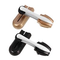 Uspeedy- 2 Pieces Eyeglass Cleaners Set Lens Cleaner for Eyeglasses and Sunglasses Glasses Cleaner for All Types of Eye Wear (Gold and Black)