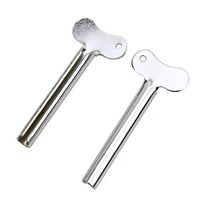 JETEHO 10 Pcs Stainless Steel Tube Squeezers Wringer Key Toothpaste Squeezer Roller Dispenser Tool for Hair Dye Plastic Tubes