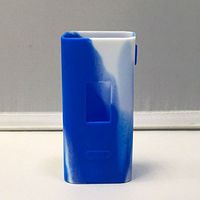 Silicone Case for Joyetech Cuboid 150w TC Sleeve Skin Cover Wrap (White/Blue)
