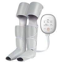 Foot And Calf Massage With Handheld Controller, Thigh And Calf Massager With Knee Heating, Foot Massager Leg Wraps, Leg Air Massager For Circulation Sequential Compression Wraps, Massage Boots Machine