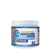 Uridine Monophosphate Powder - May Improve Mood & Cognitive Function Support - 30 Grams - Cognitive Compounds